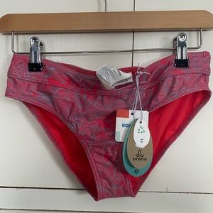 PrAna ramba bottom palm fronds print NWT size S